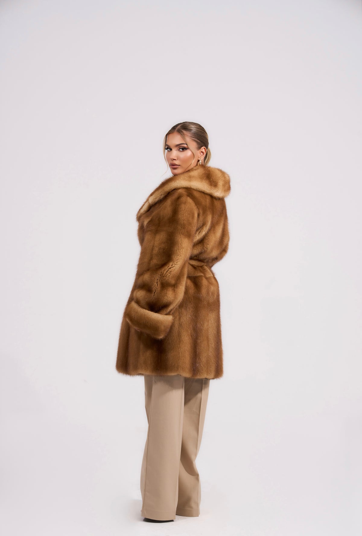 Vintage Mink Fur Coat
