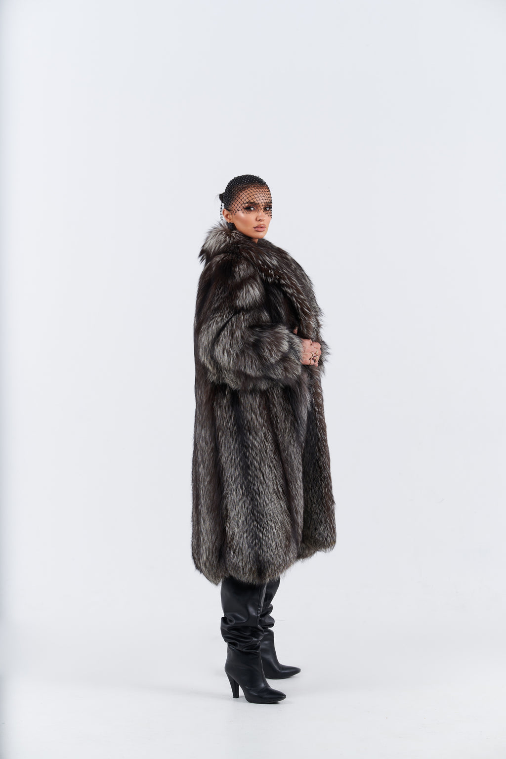 Vintage silver fox