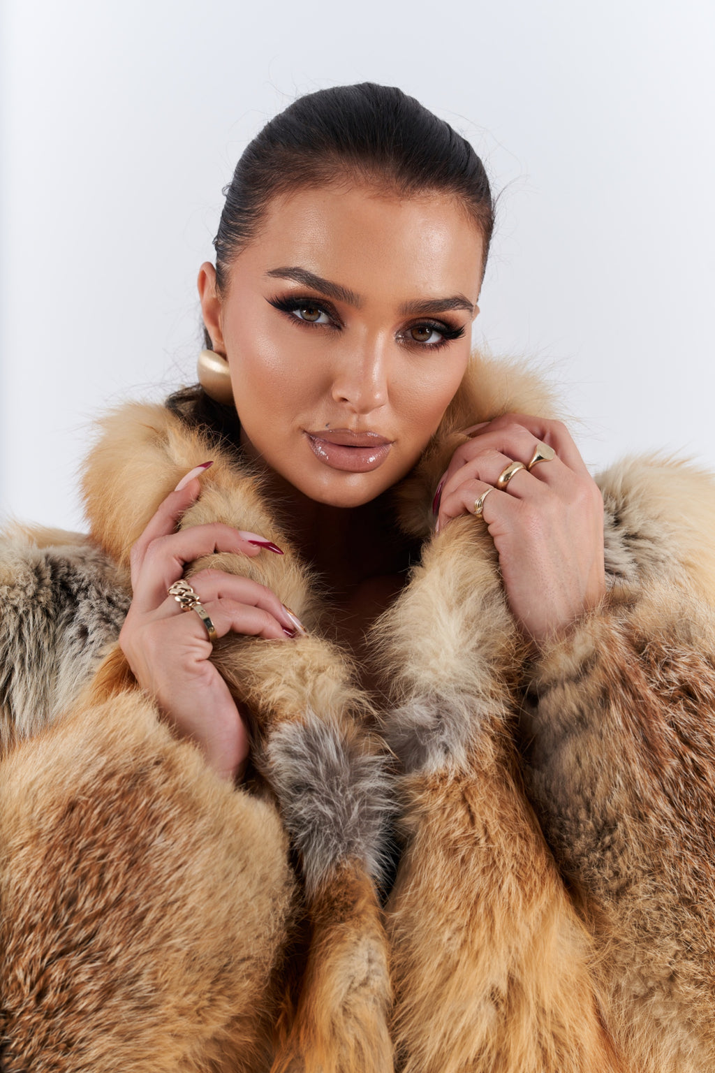 Vintage golden fox