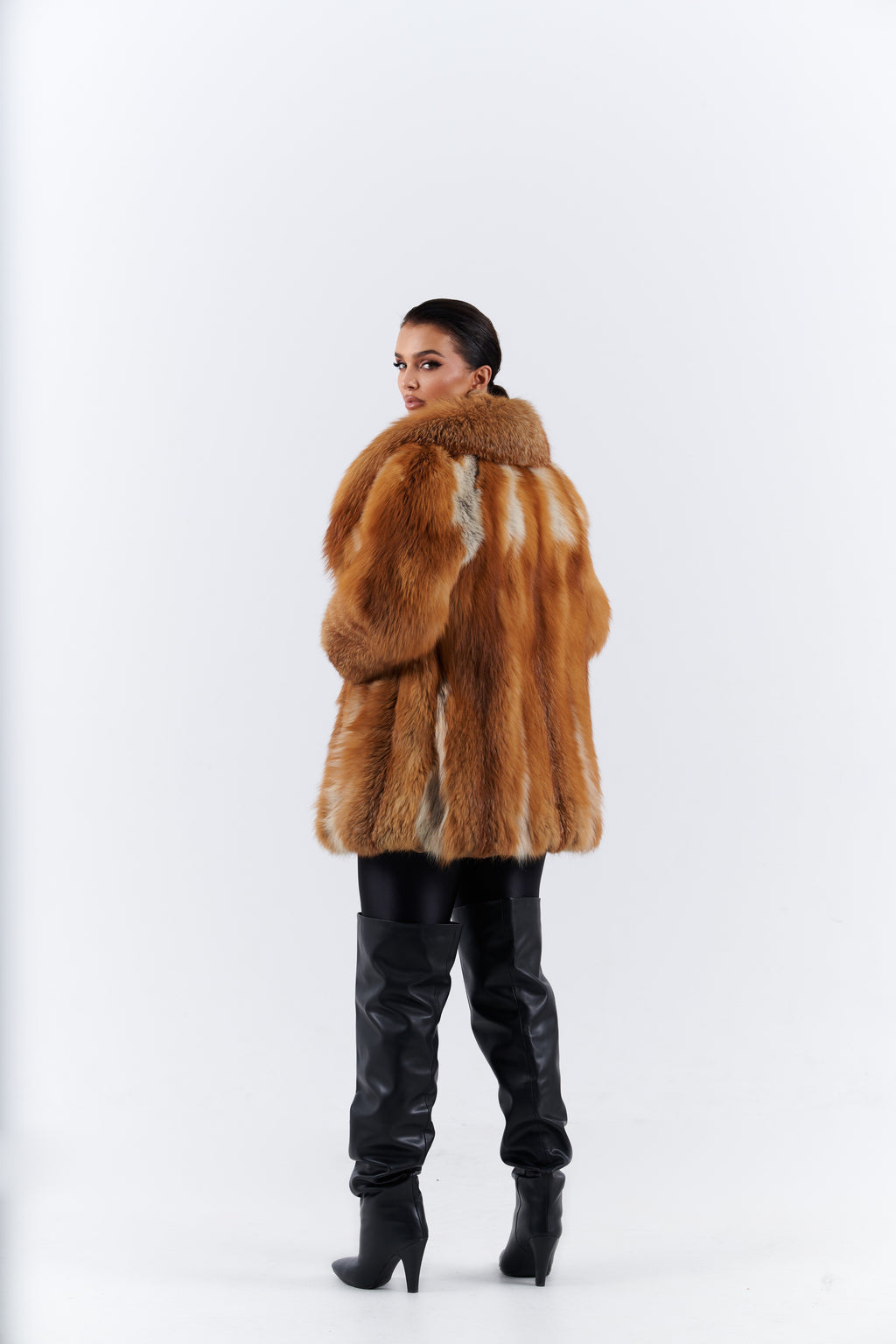 Vintage red fox
