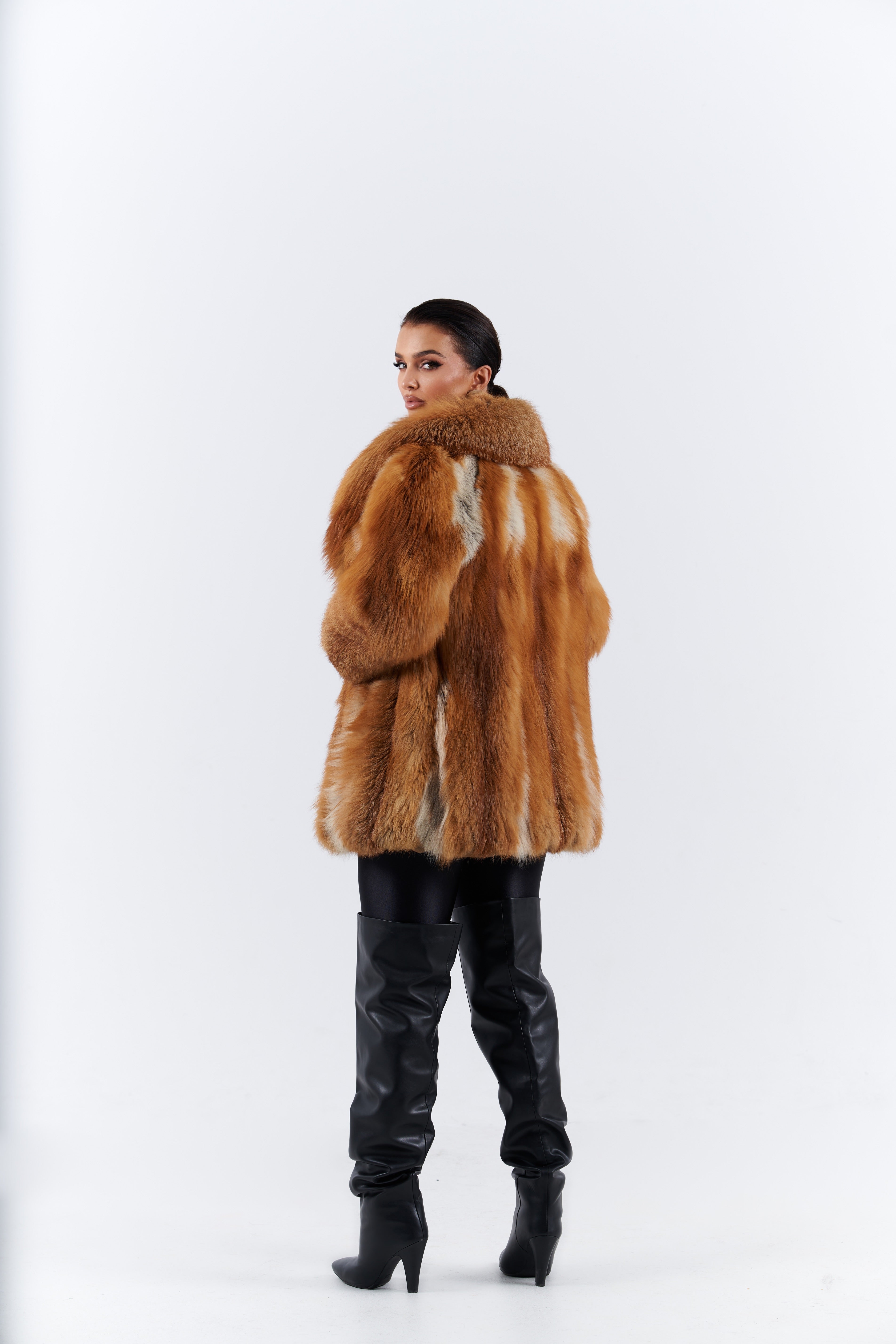 Vintage red fox