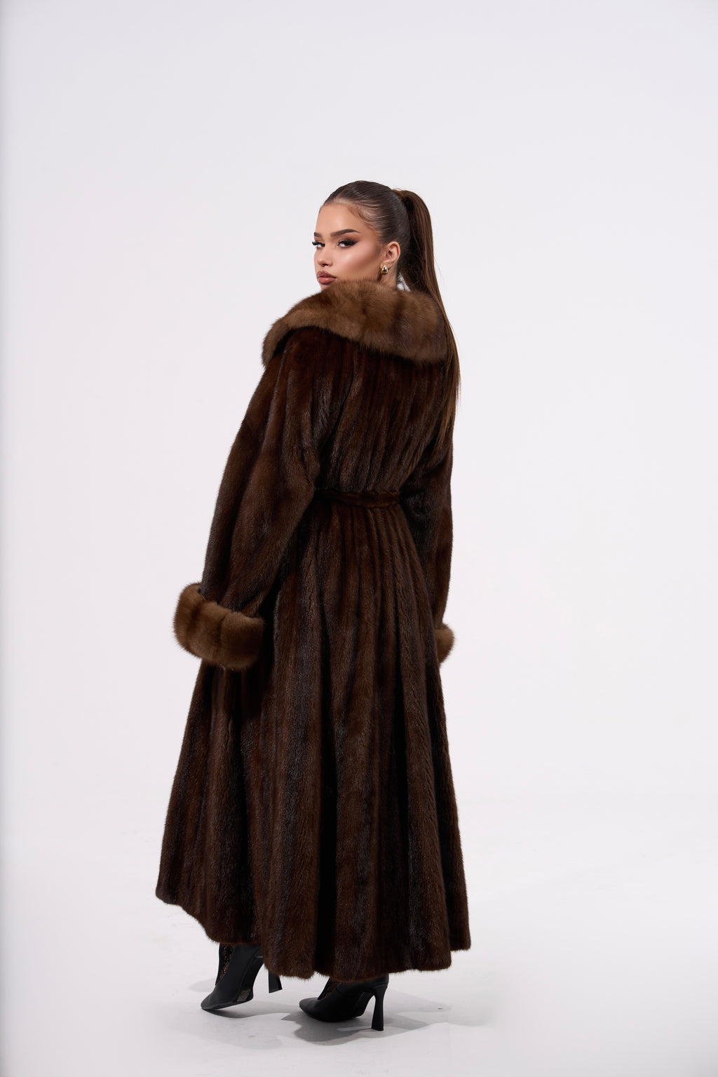 Mink with sable fur
