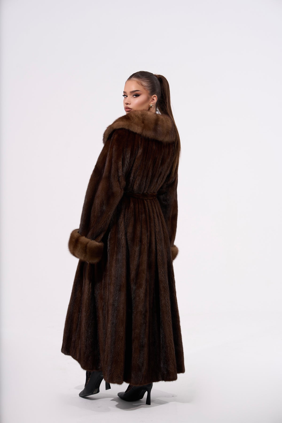 Mink with sable fur