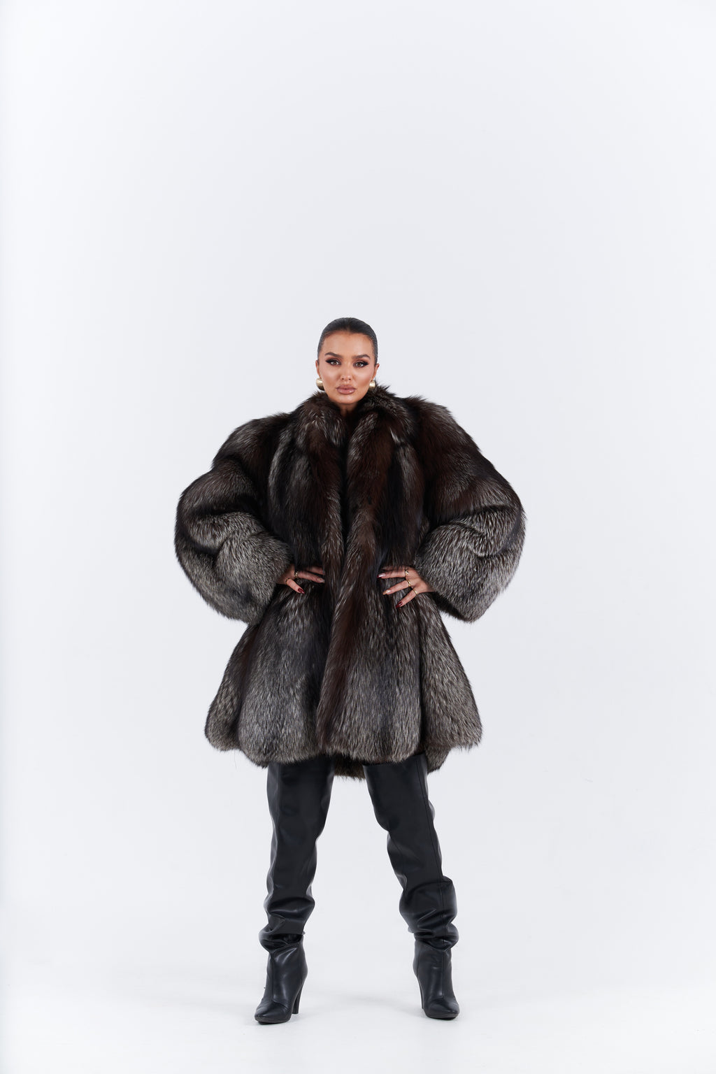Natural silver Fox