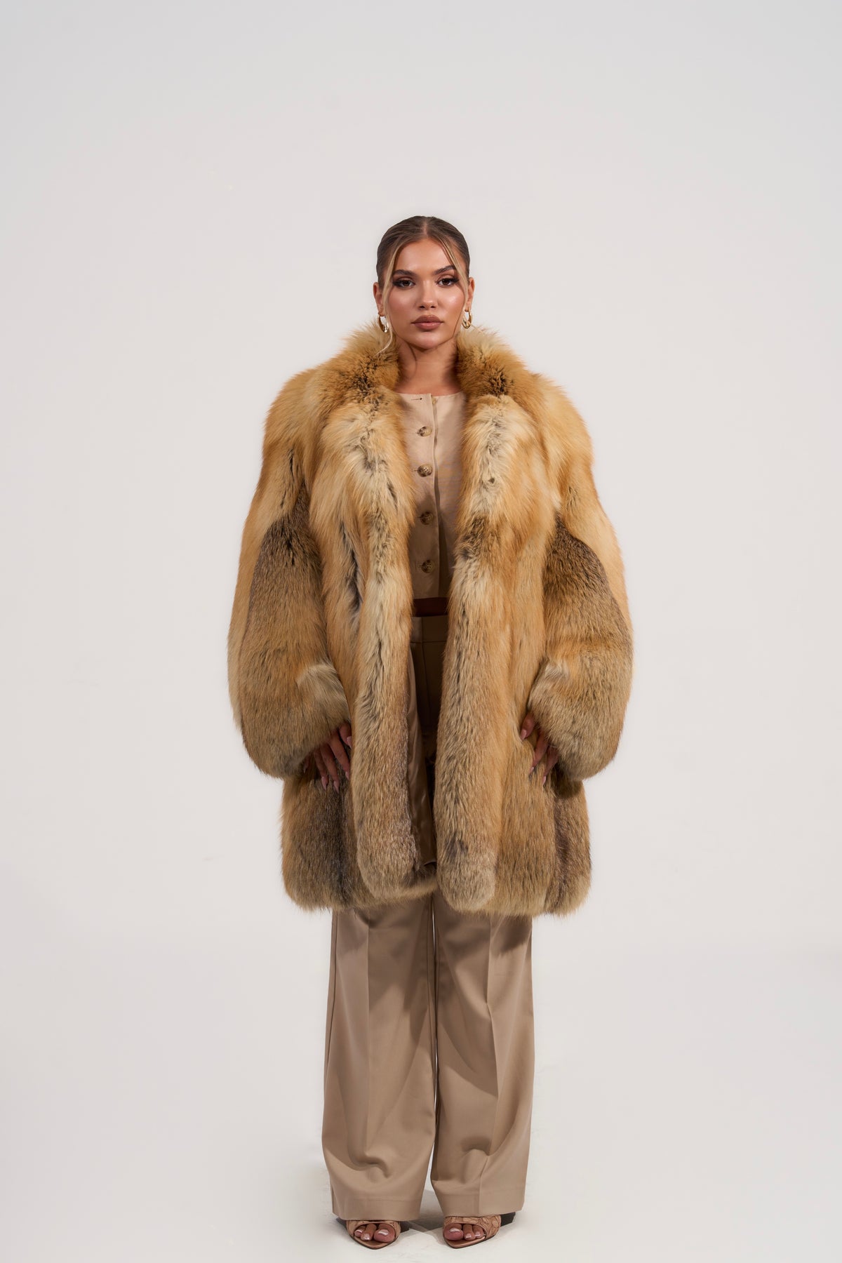 Vintage golden Fox