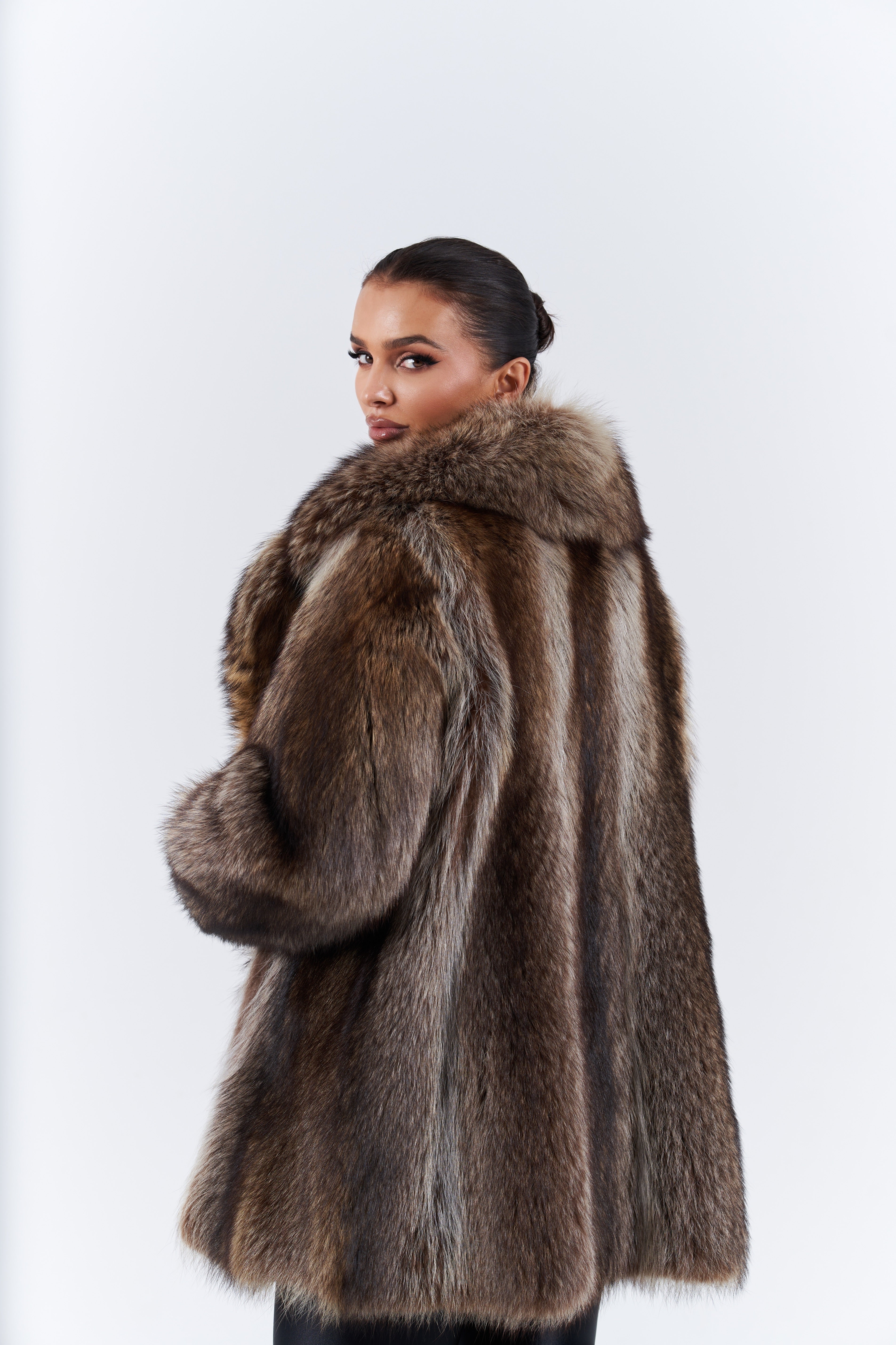 Marmot Fur Coat