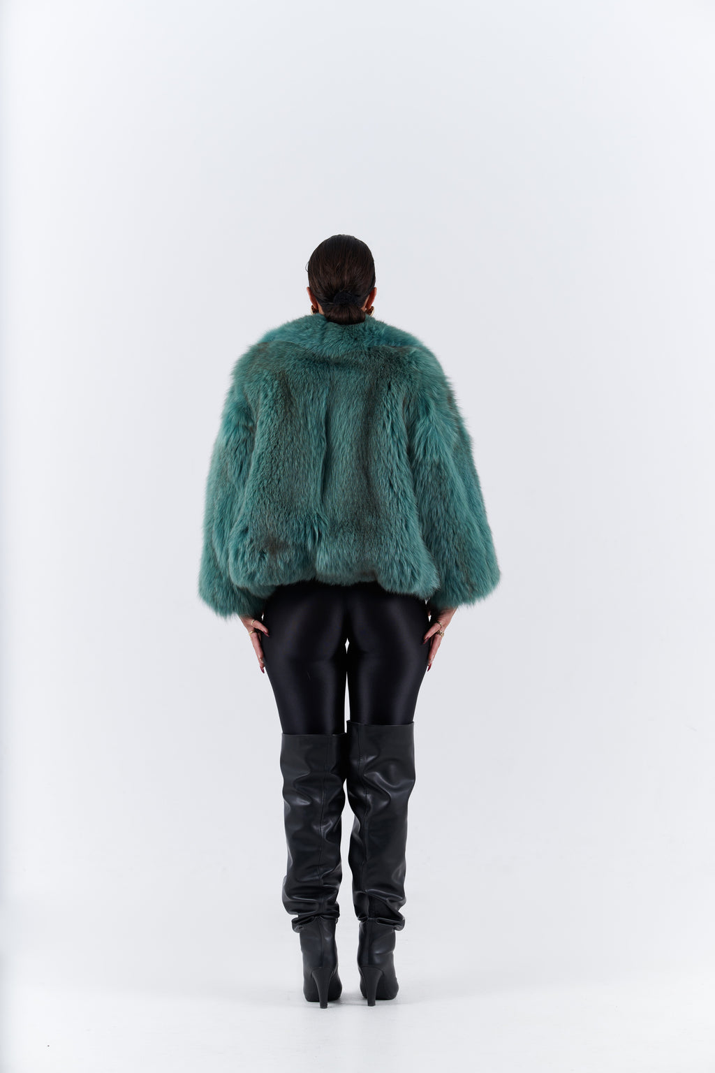 New Bomber fox jacket