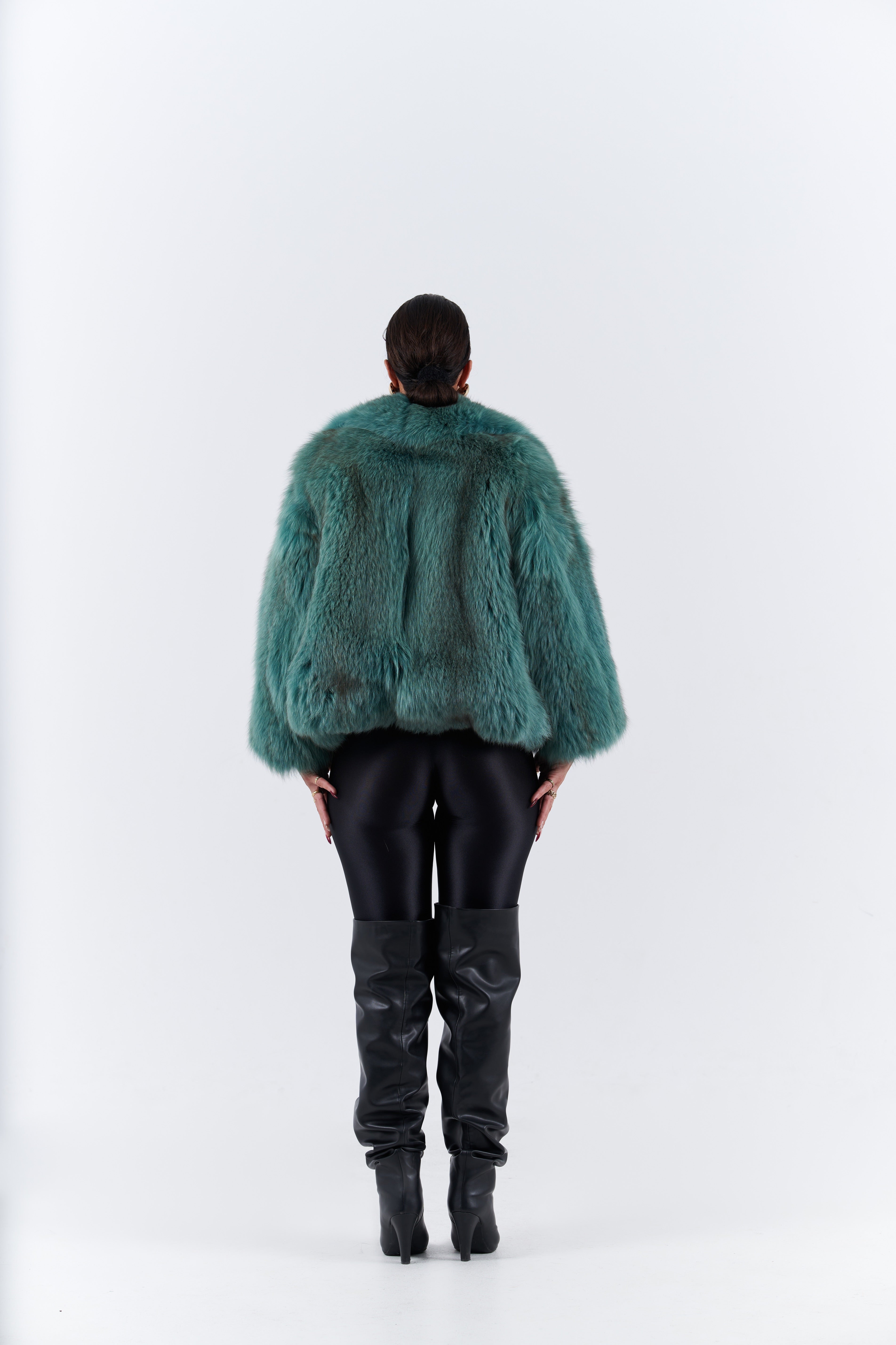 New Bomber fox jacket