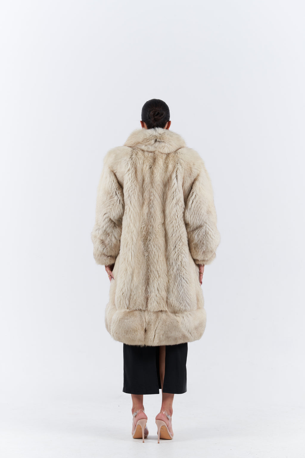Vintage fox fur coat