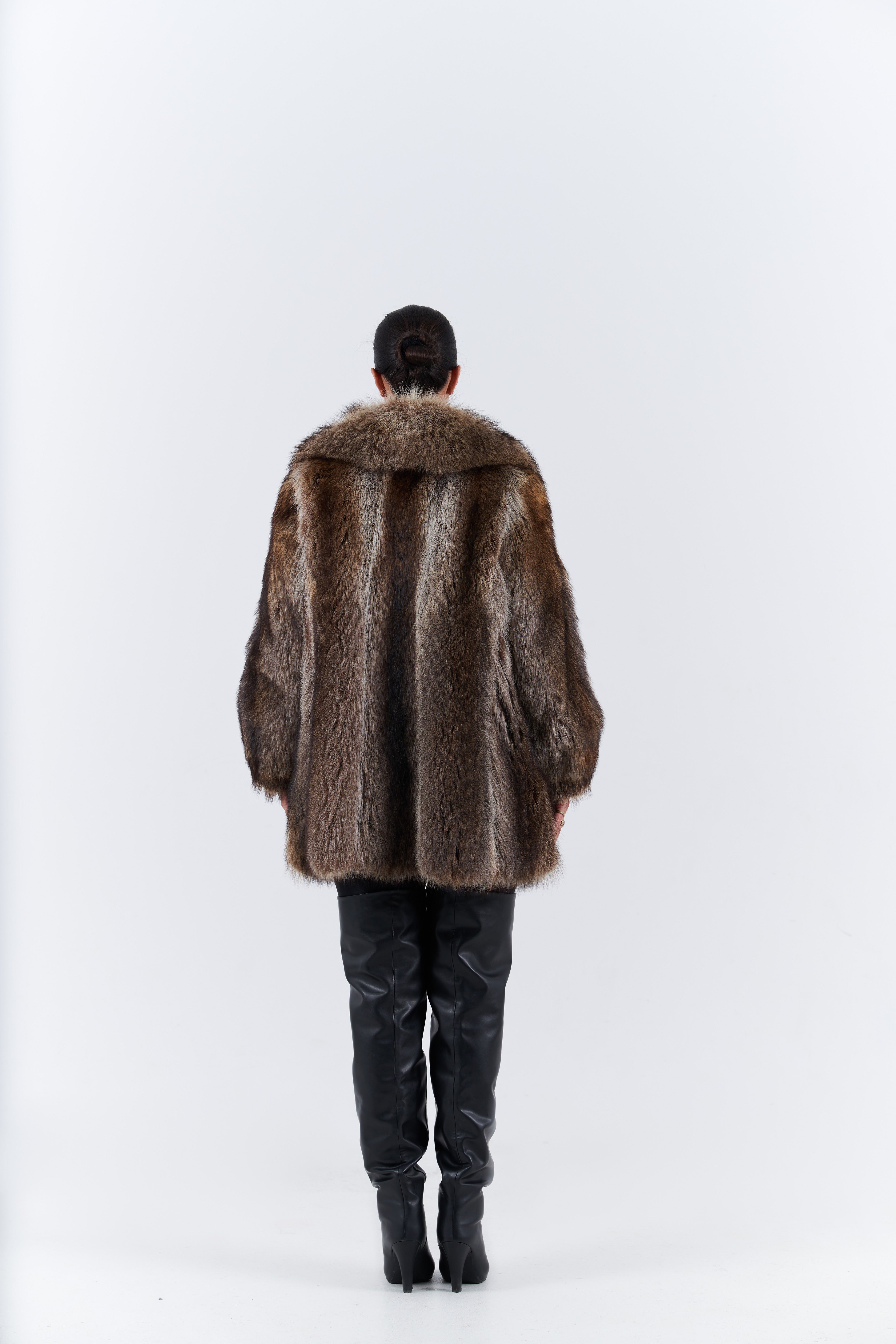 Marmot Fur Coat