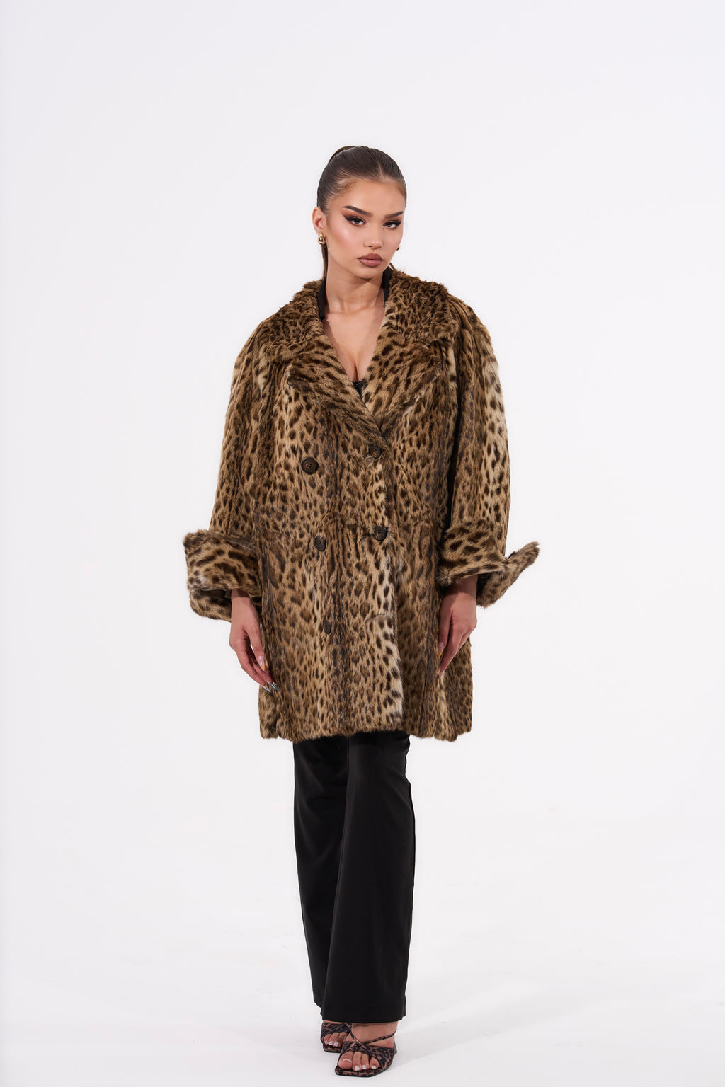 Vintage Lippi Cat Fur Coat 🐆