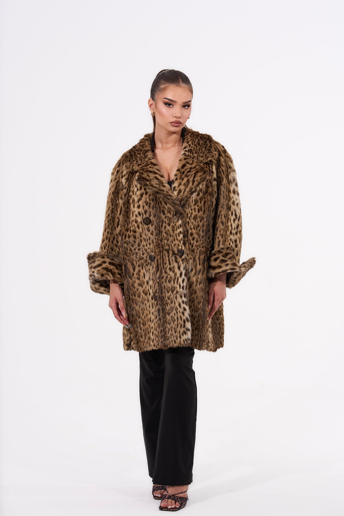 Vintage Lippi Cat Fur Coat 🐆