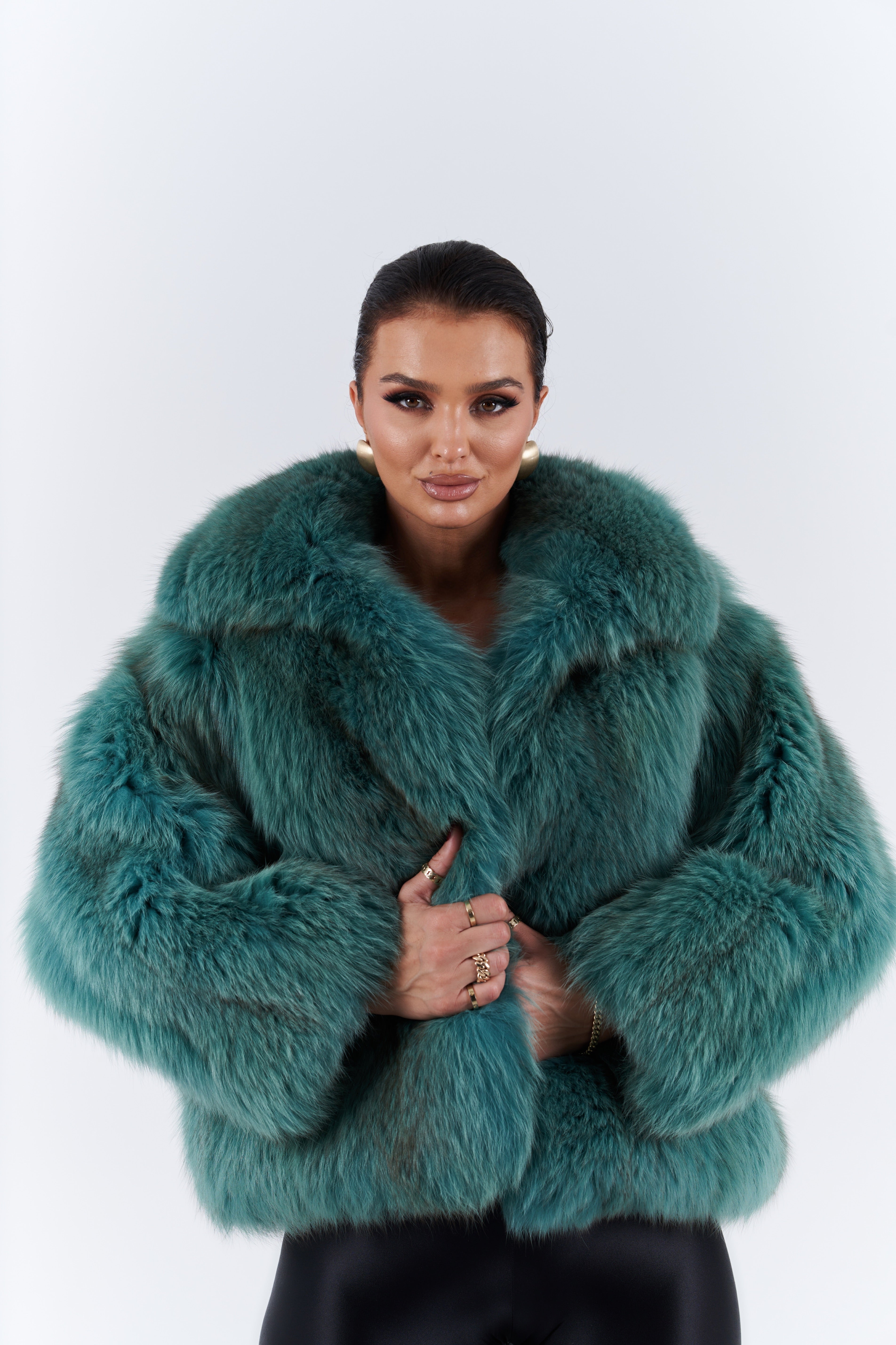 New Bomber fox jacket