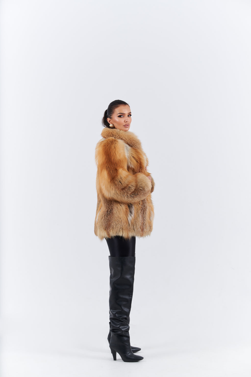 Vintage golden fox