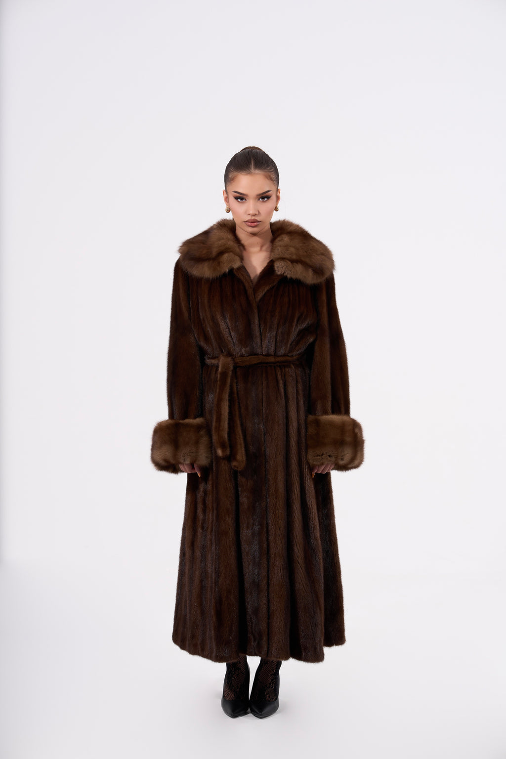 Mink with sable fur