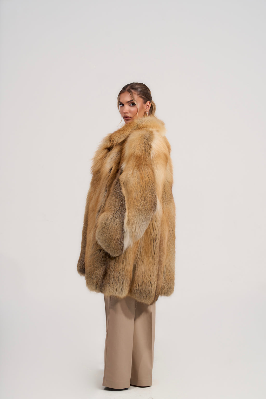 Vintage golden Fox