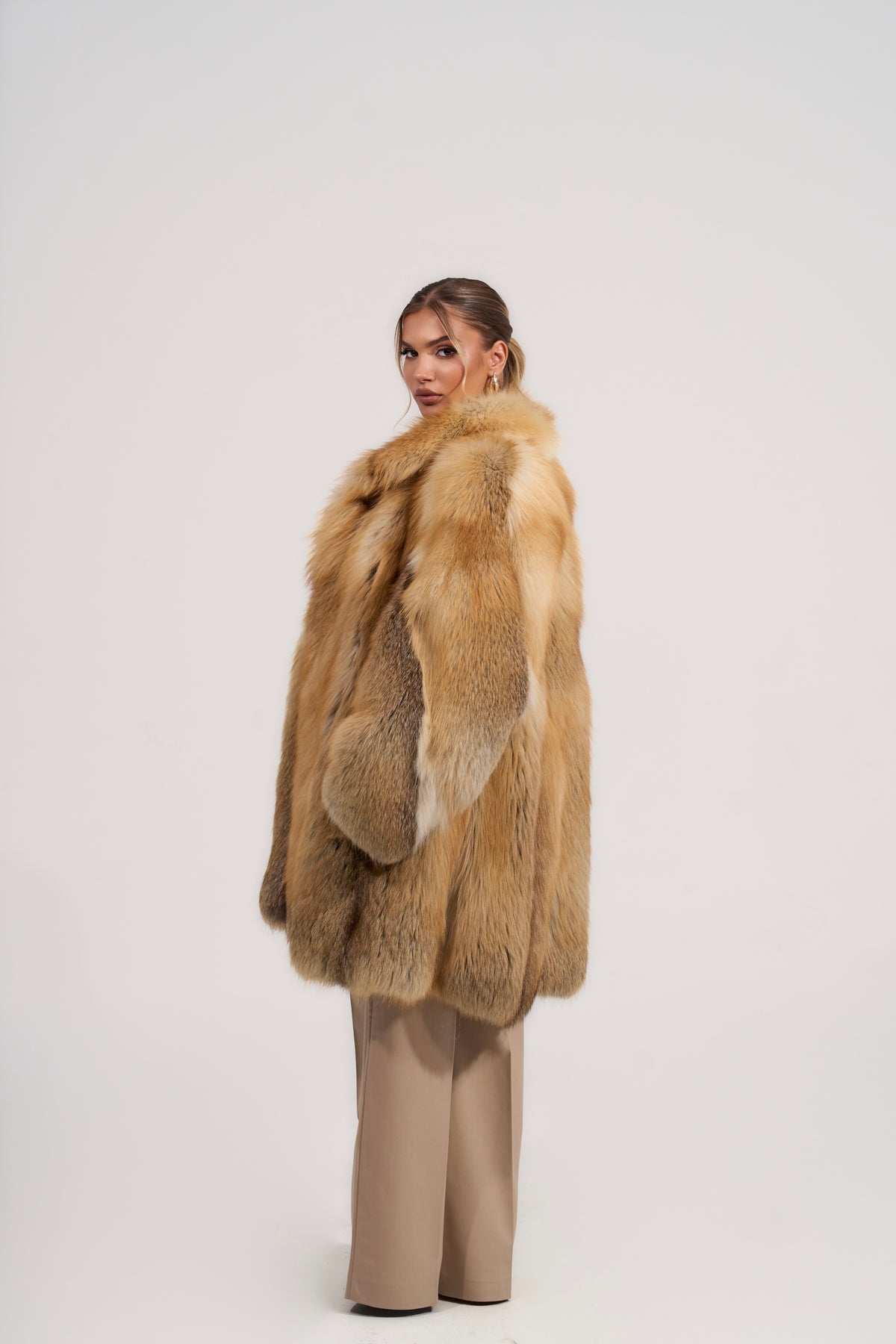 Vintage golden Fox