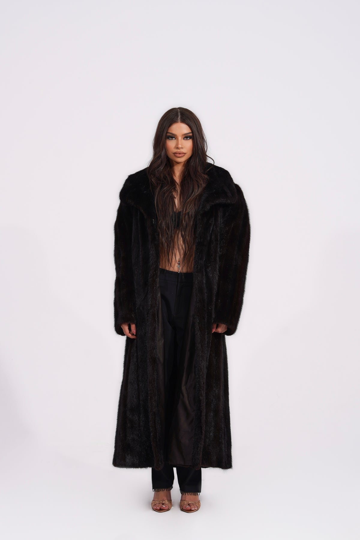 Vintage Blackglama Mink Fur Coat
