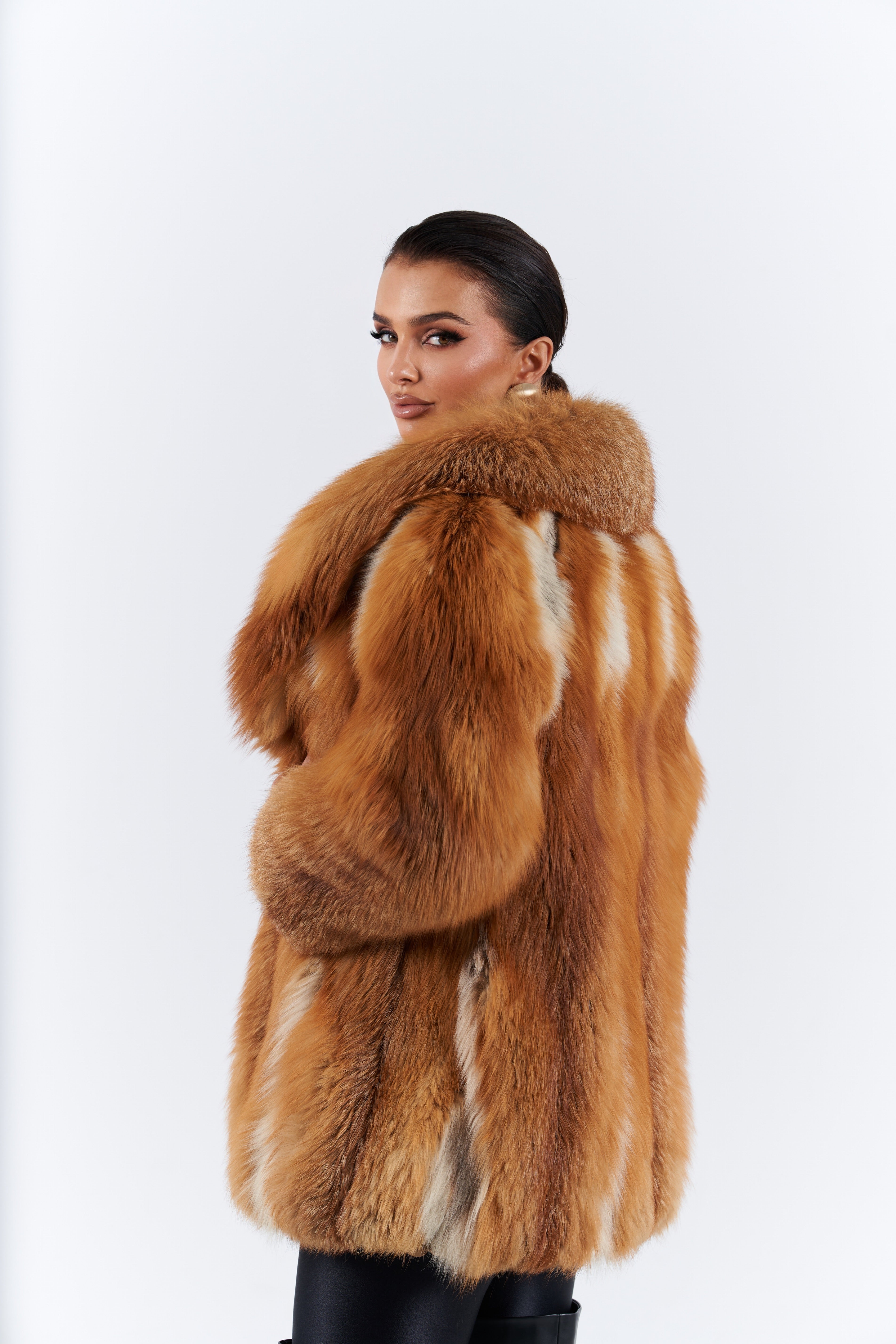Vintage red fox