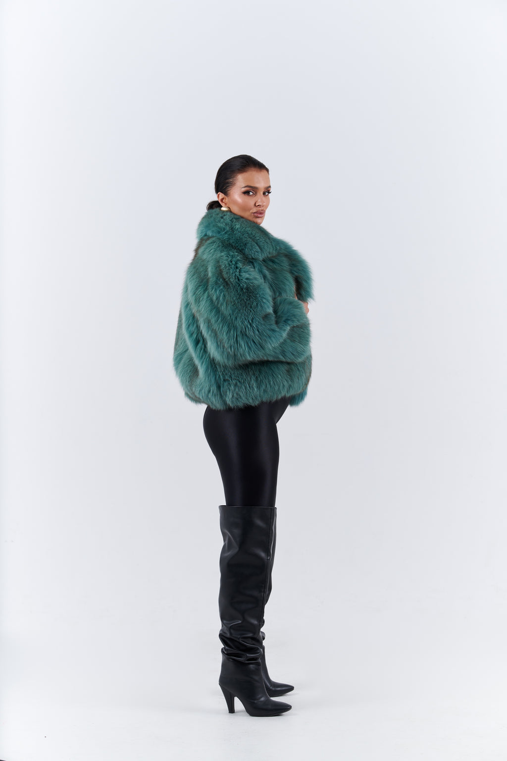 New Bomber fox jacket