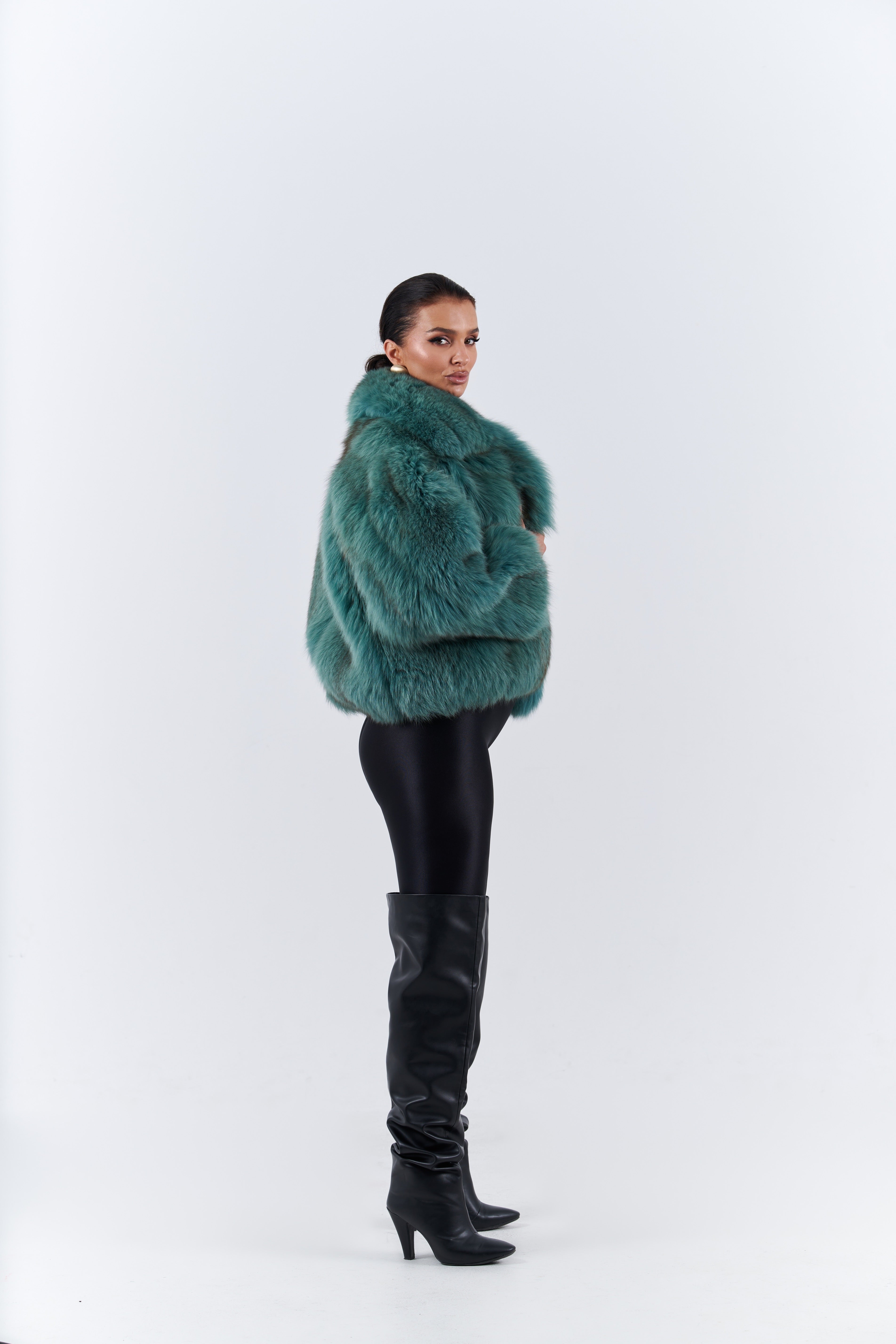 New Bomber fox jacket