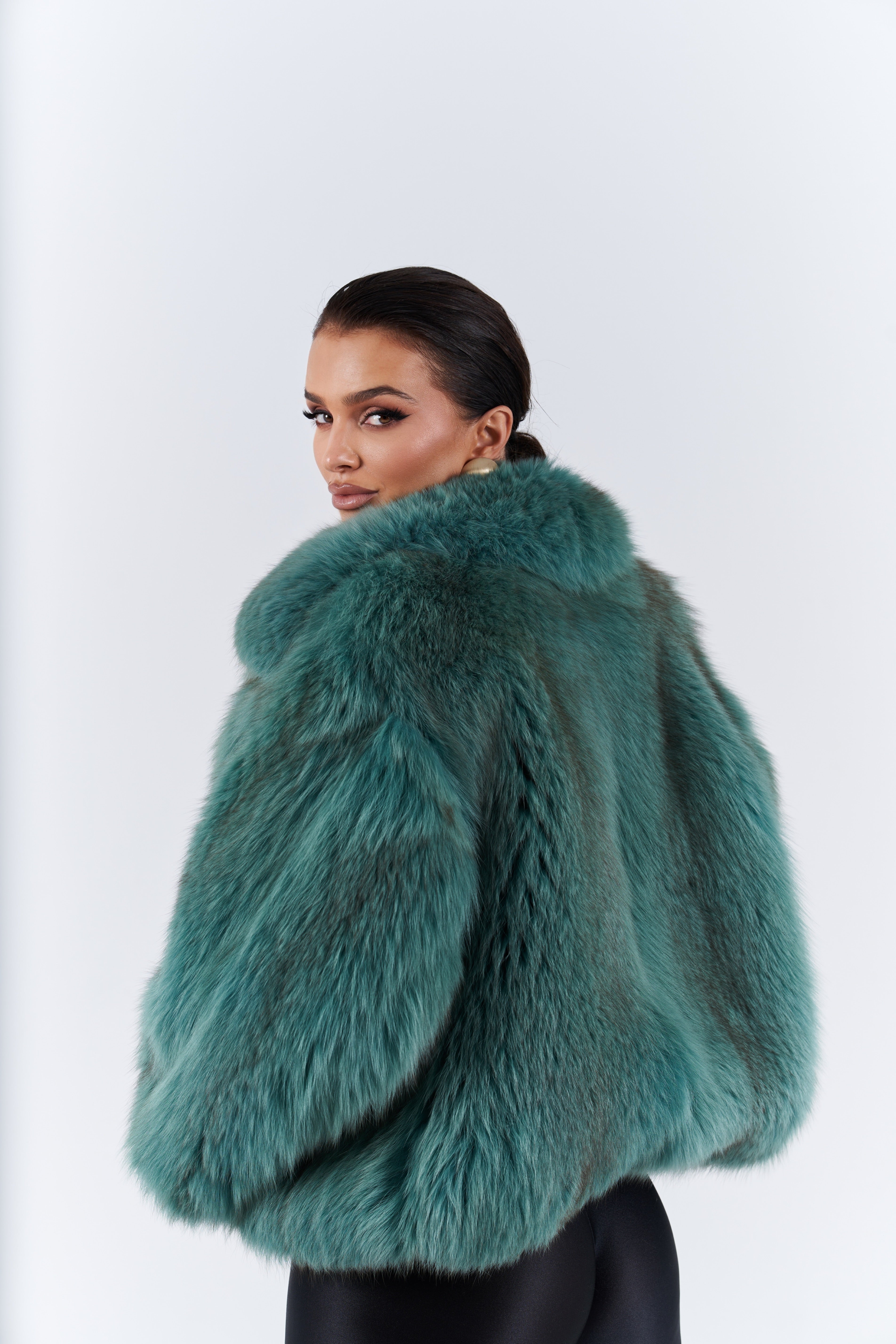 New Bomber fox jacket