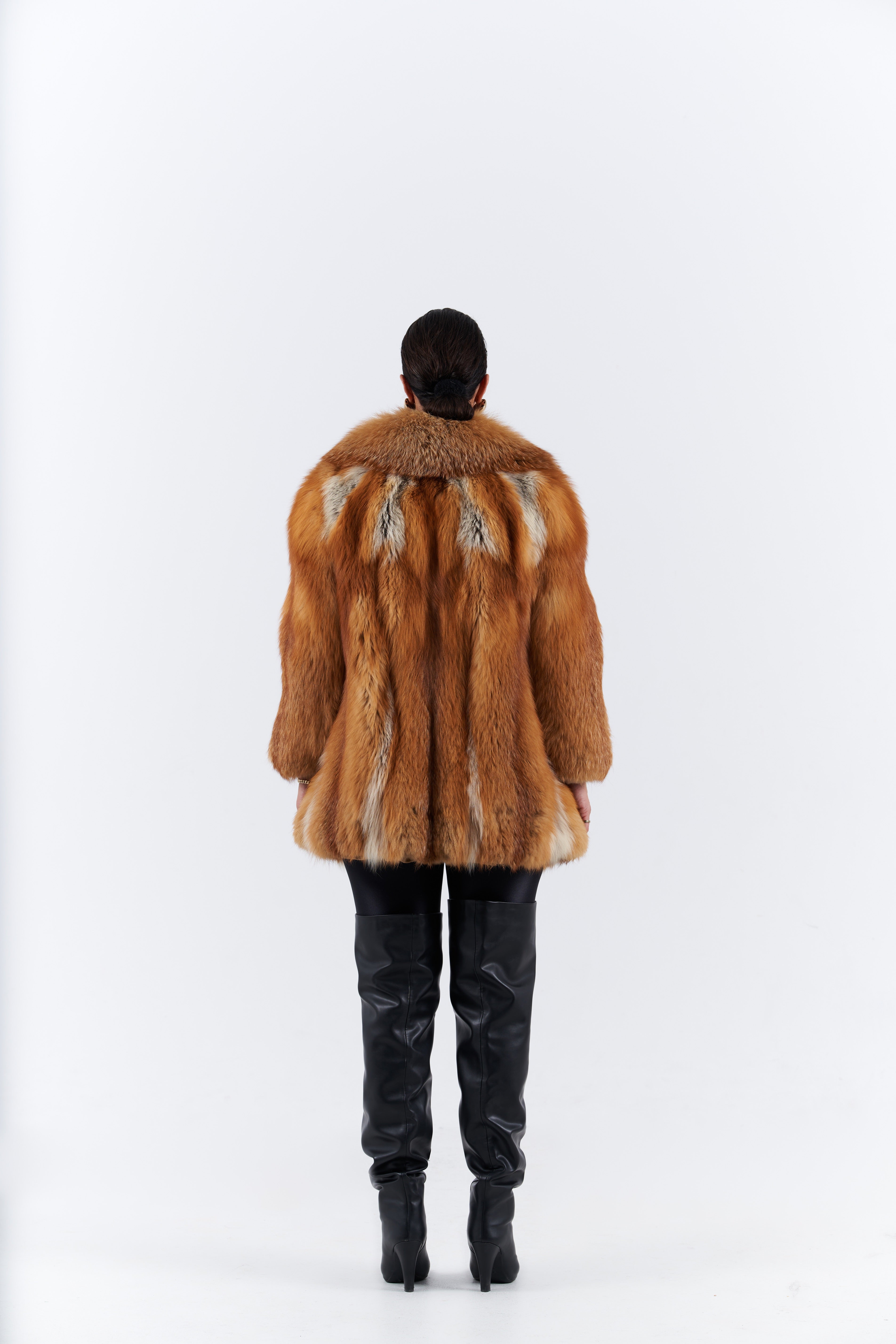 Vintage red fox