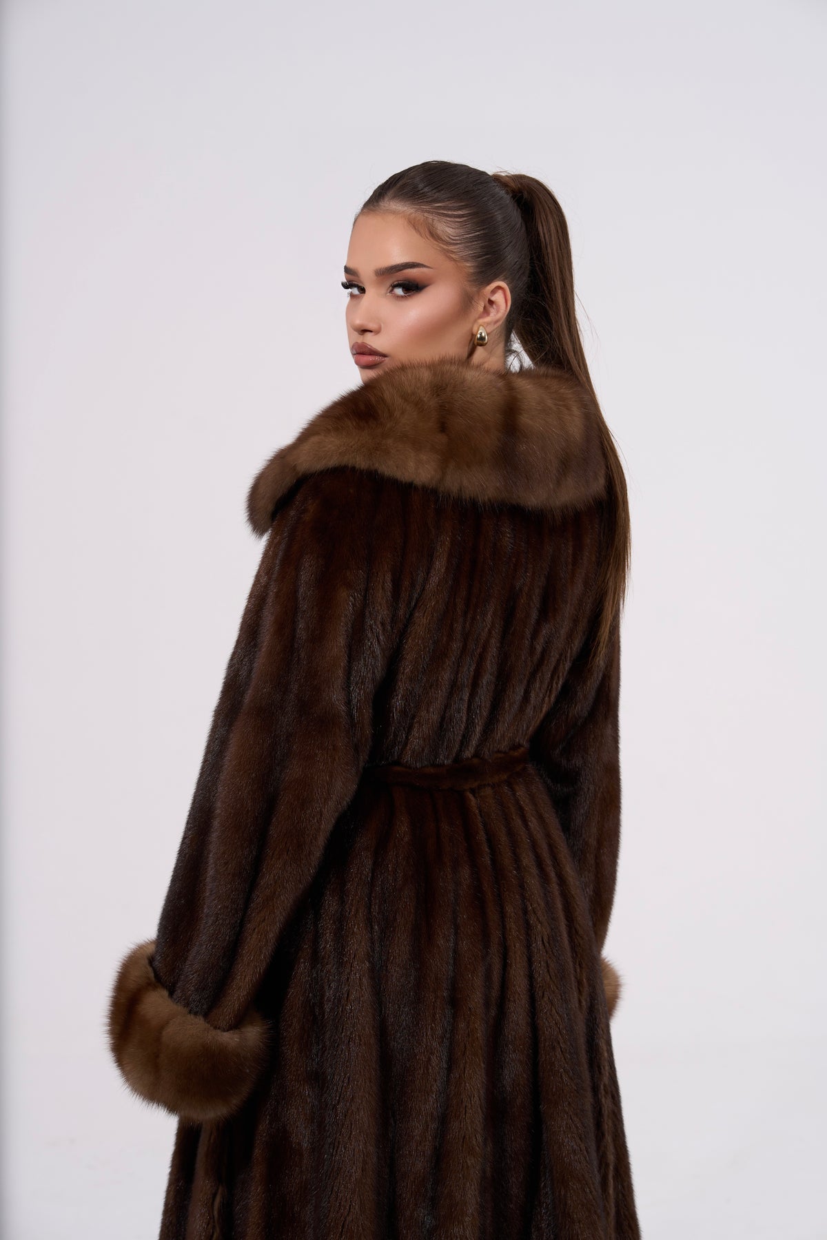 Mink with sable fur