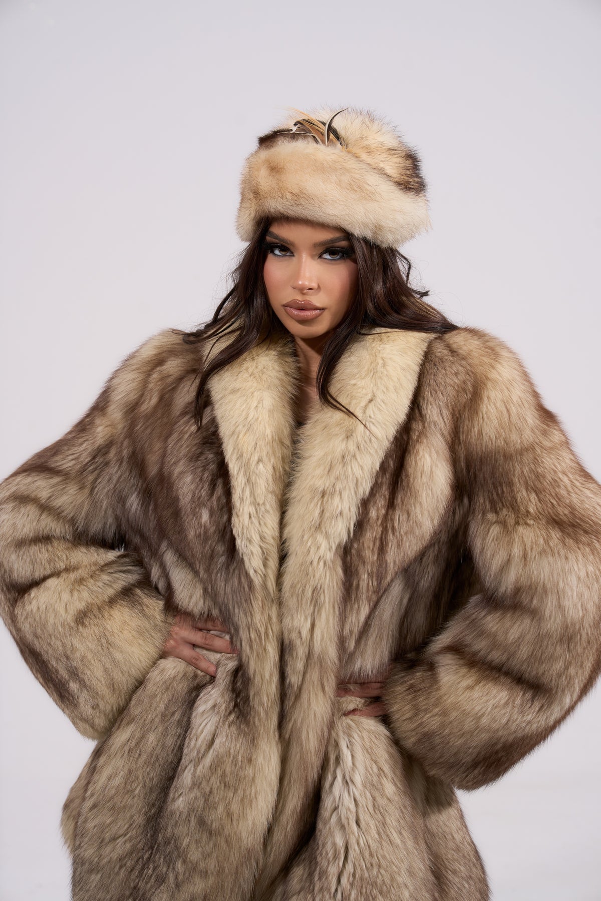 Vintage Fox Fur Coat 🤎