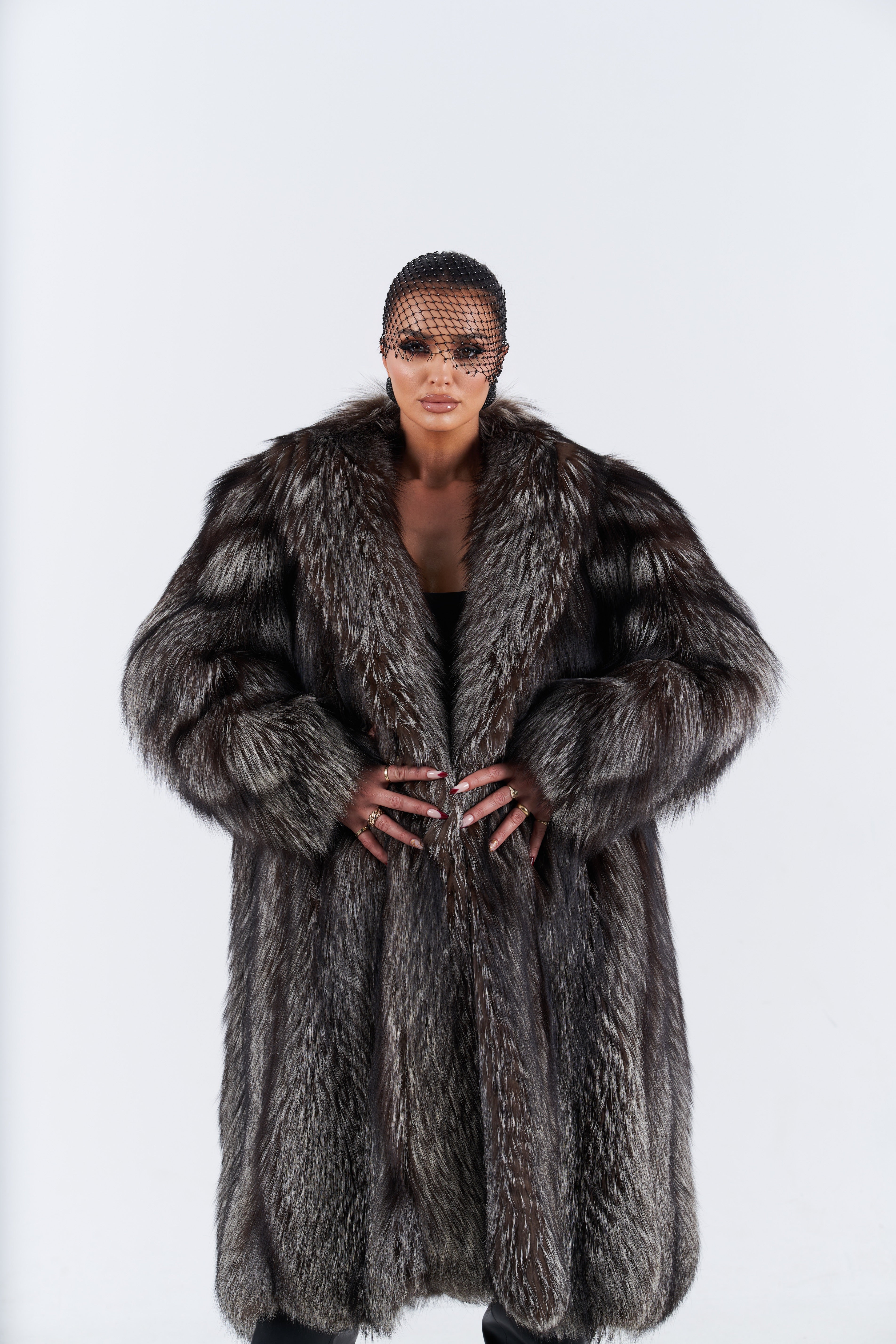 Vintage silver fox