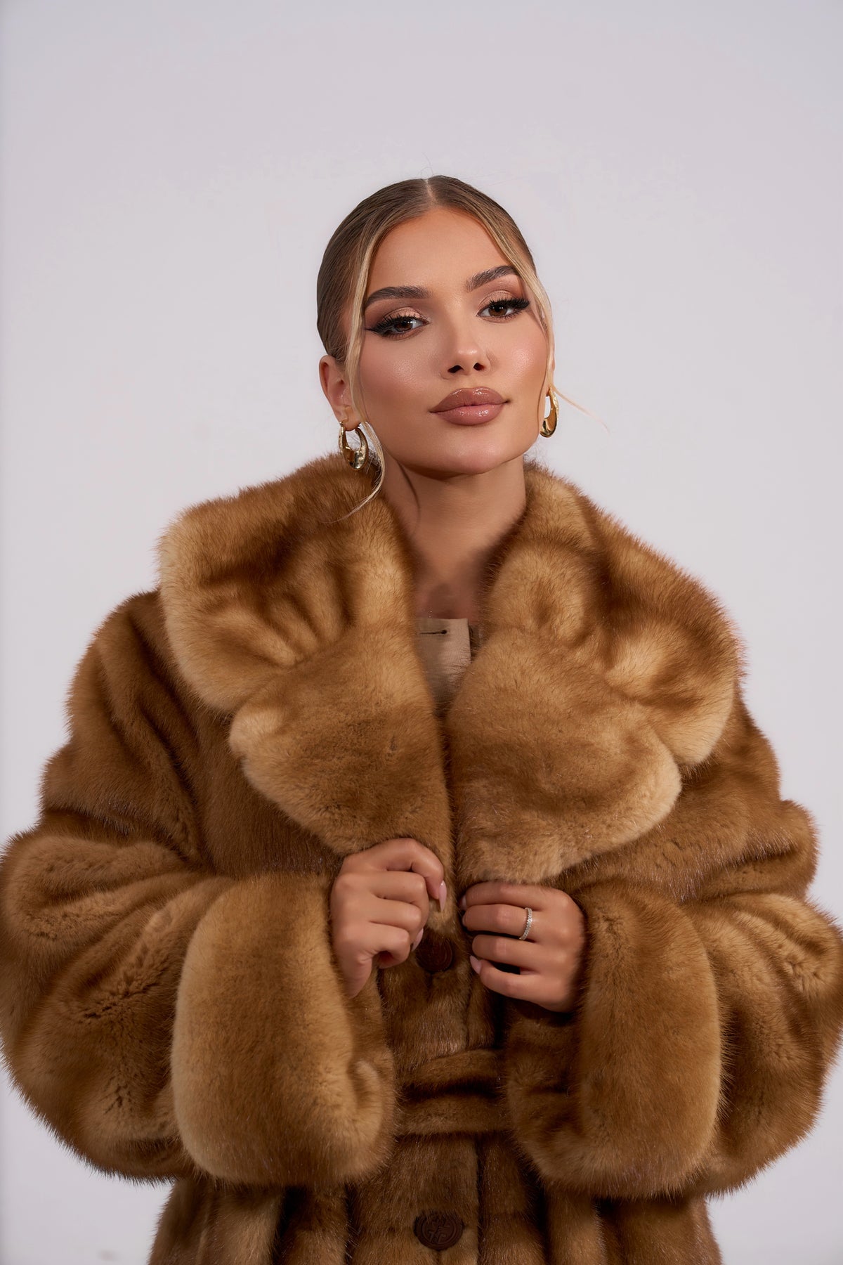 Vintage Mink Fur Coat