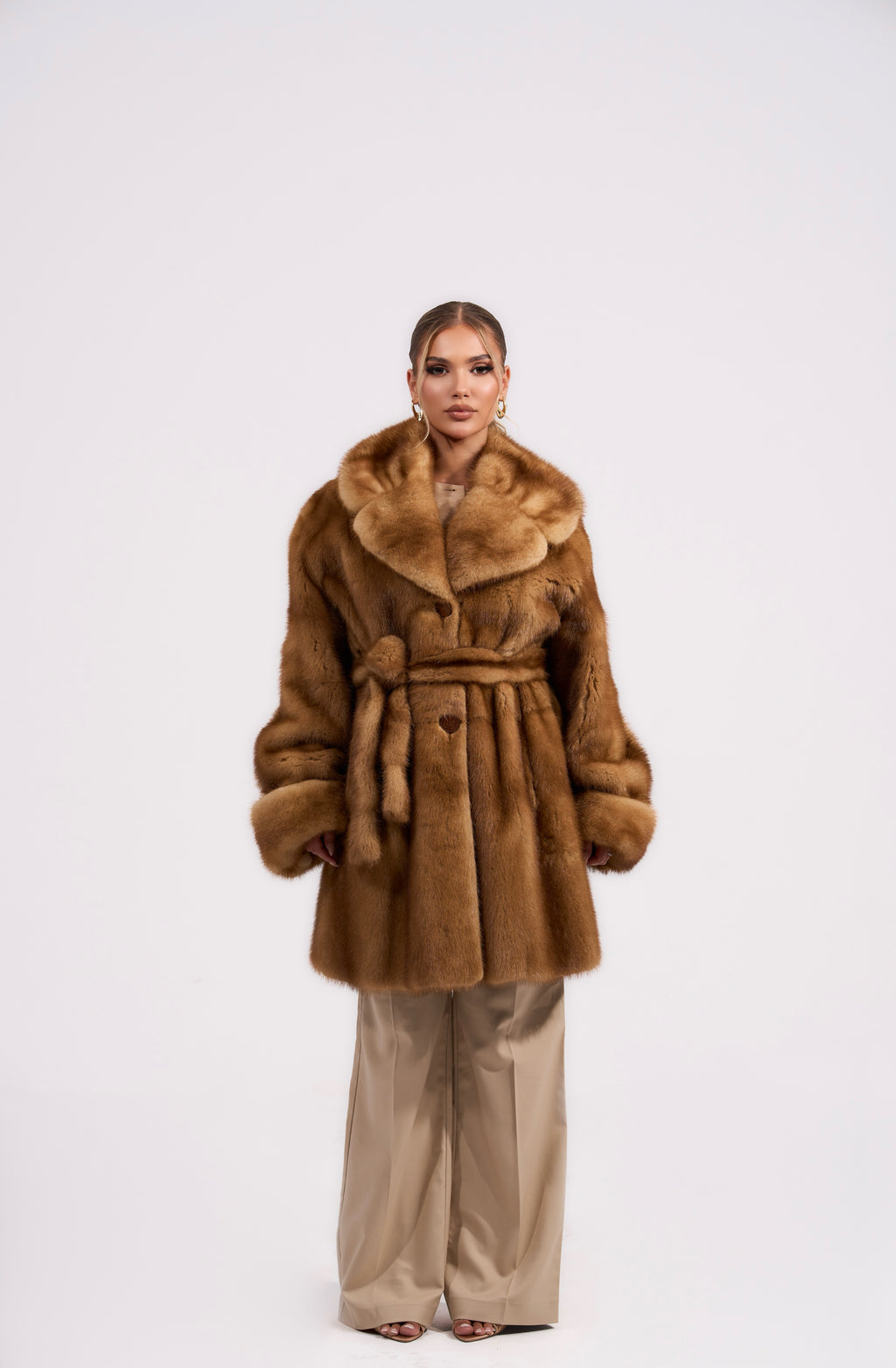 Vintage Mink Fur Coat