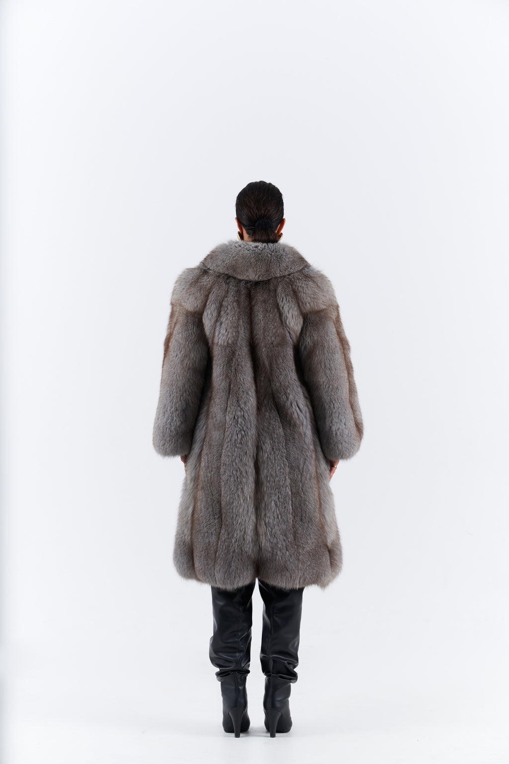 Fox fur coat